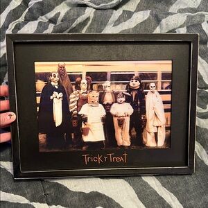 Trick R Treat Framed Bus Photo - Spirit Halloween